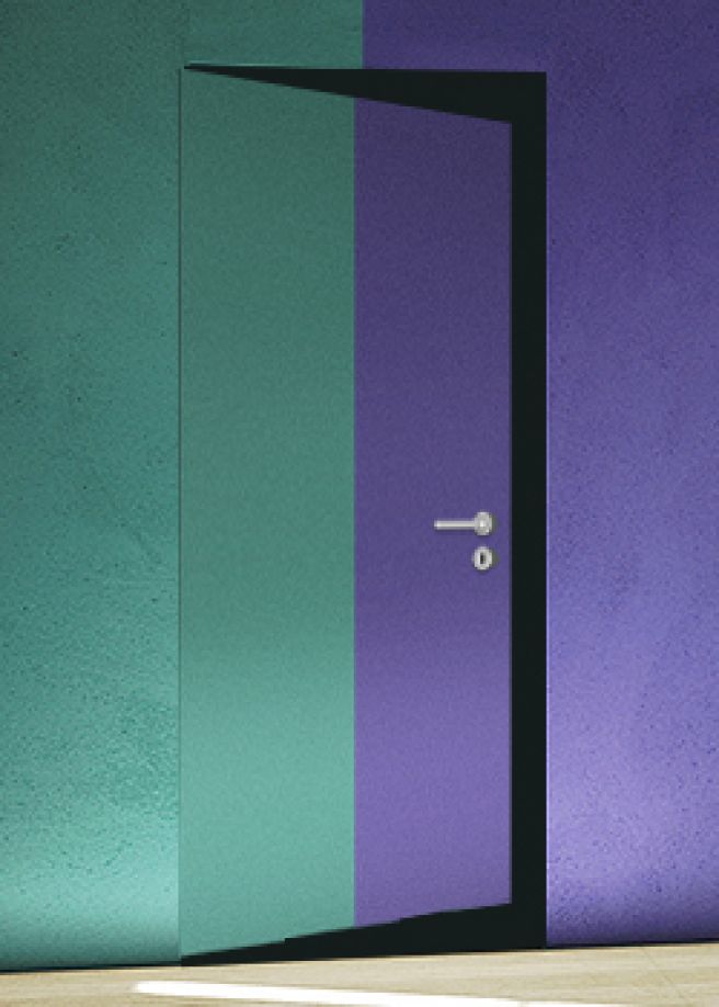 Скрытая дверь Invisible 12 Multicolor