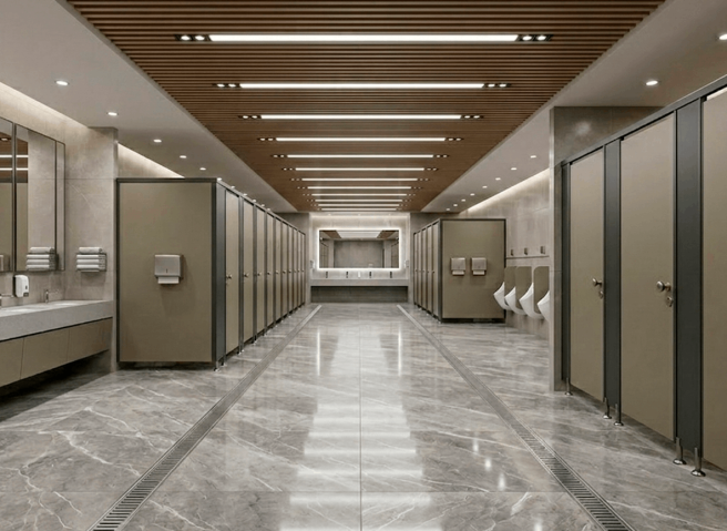 Сантехнические перегородки ЛДСП Цвет Хаки