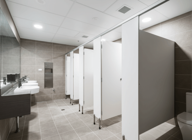 Сантехнические перегородки Стандарт Белый