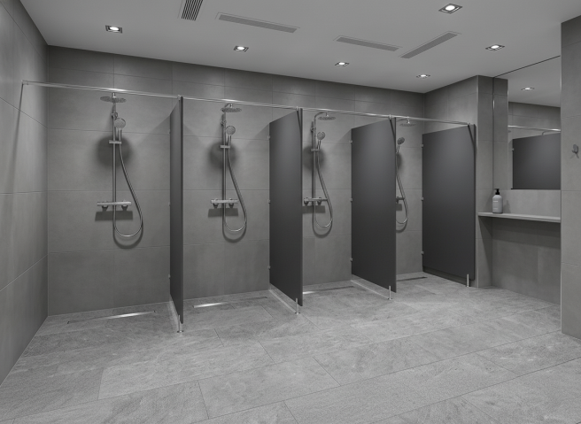 Душевая перегородка Стандарт Серый