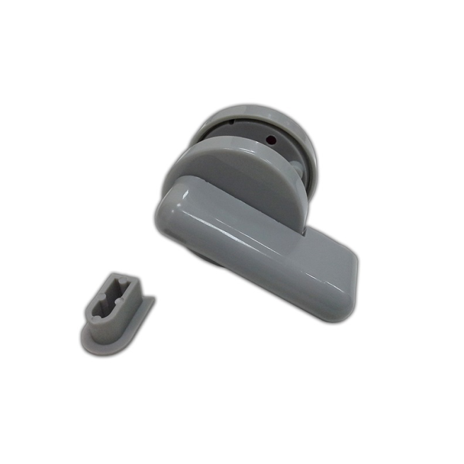 Задвижка пластиковая для сантехнической кабины